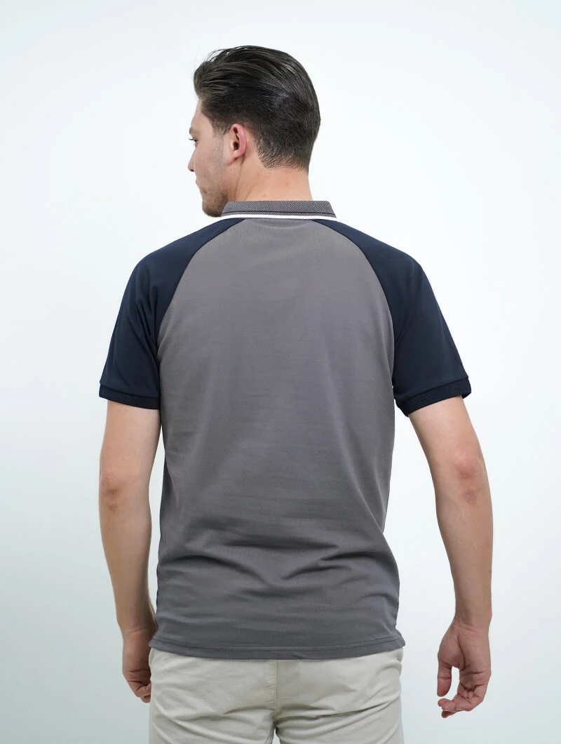 Polo color block